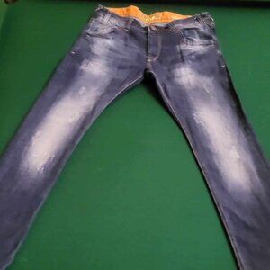 Men's Denim jeans. Stone washed. Size 34